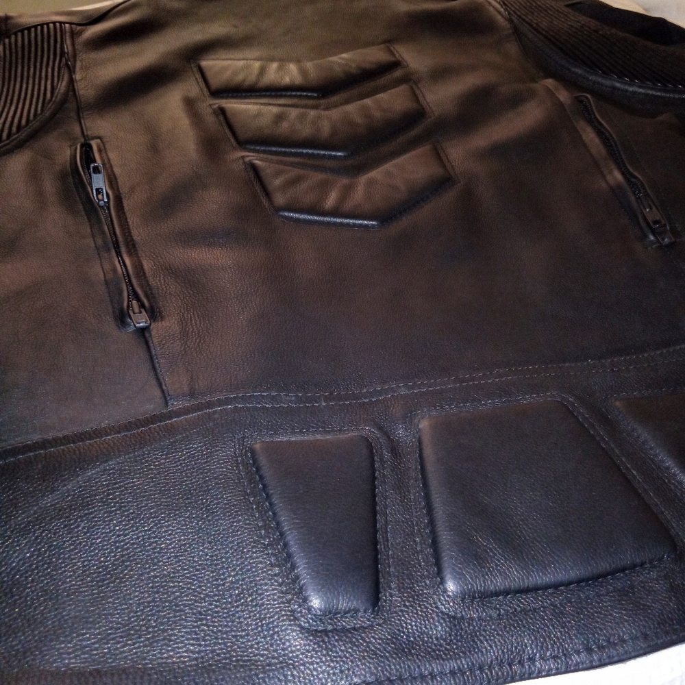 Leather jacket